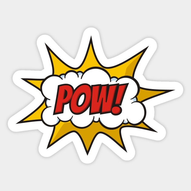 Pow Comic Sound Effect Sticker by sifis